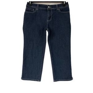 CHICO’S Jean Capris Womens Size 0 (Chicos Size) Crop Denim